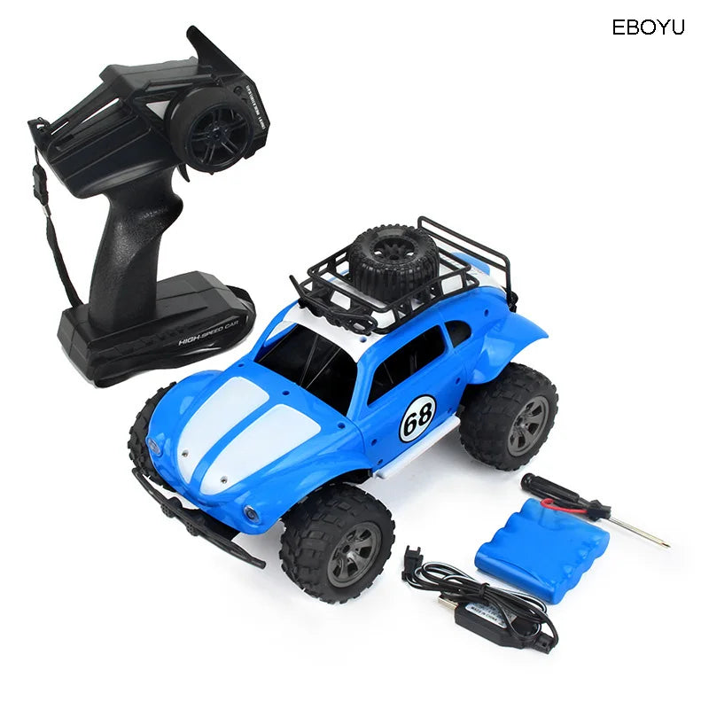 RC Car 1:18 Radio Control cars 4WD Buggy Off-Road Trucks Children 18km/h High Speed  RTR Model Outdoor Toys For Boys kids Gifts