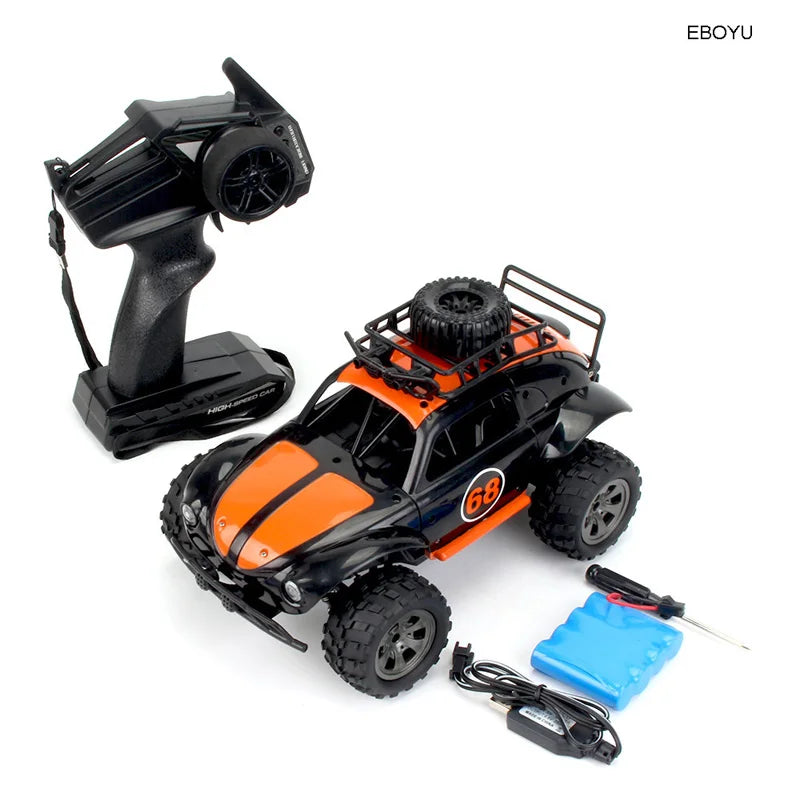 RC Car 1:18 Radio Control cars 4WD Buggy Off-Road Trucks Children 18km/h High Speed  RTR Model Outdoor Toys For Boys kids Gifts