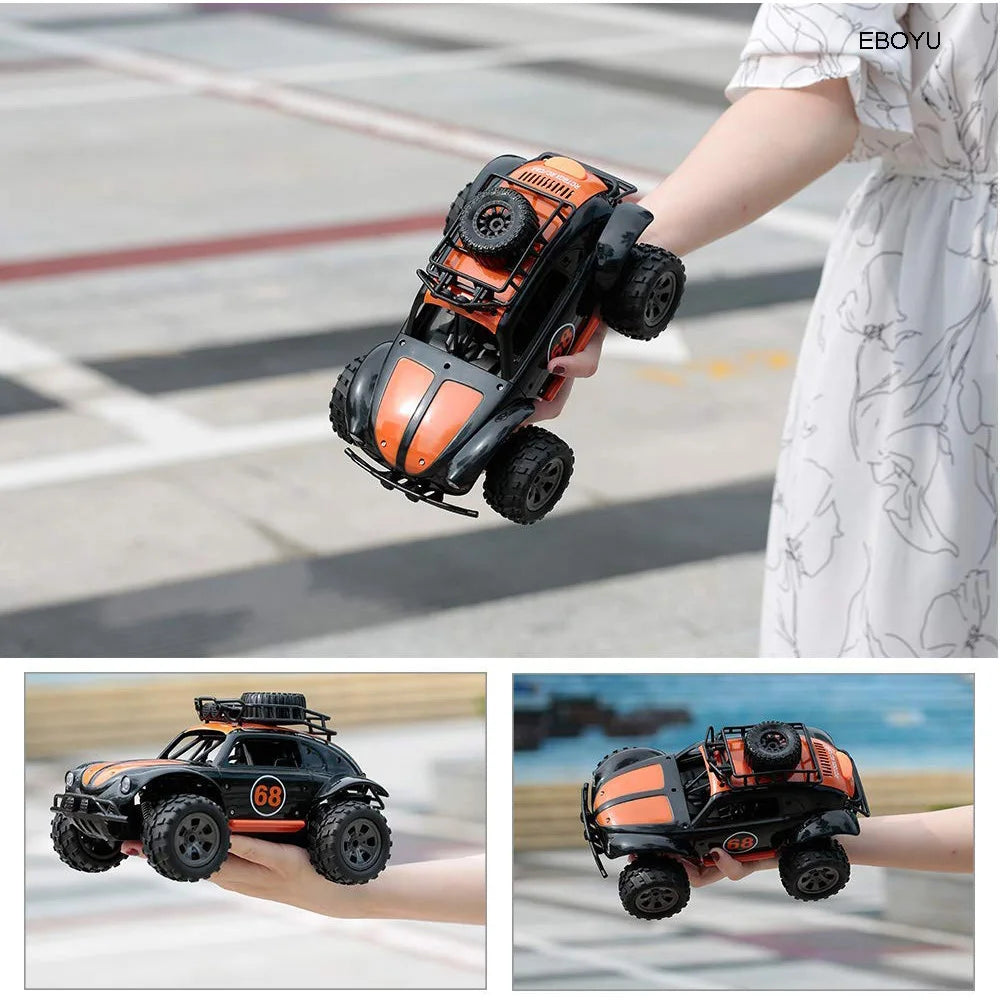 RC Car 1:18 Radio Control cars 4WD Buggy Off-Road Trucks Children 18km/h High Speed  RTR Model Outdoor Toys For Boys kids Gifts