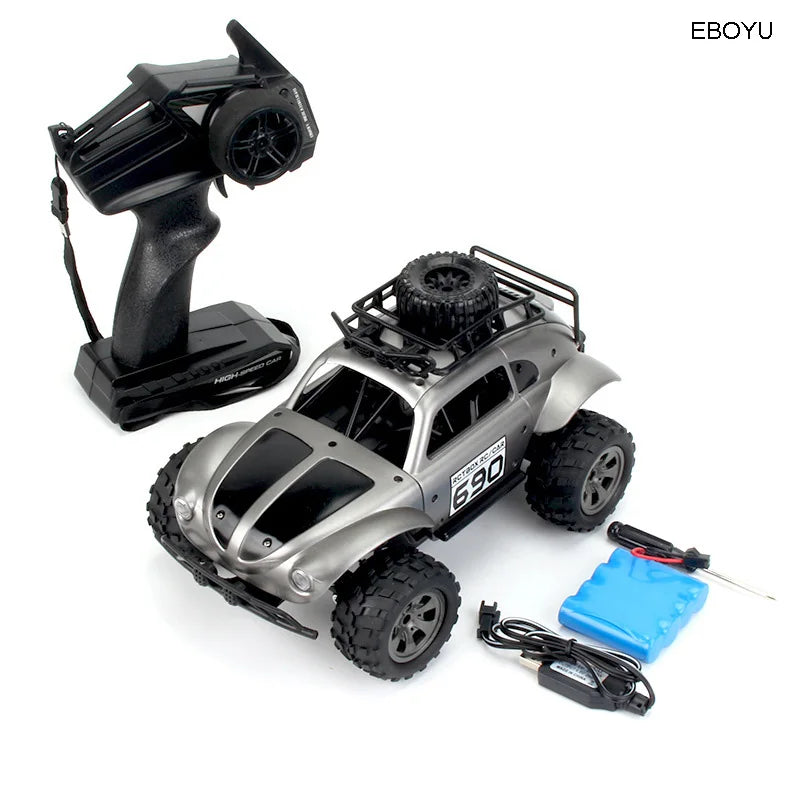 RC Car 1:18 Radio Control cars 4WD Buggy Off-Road Trucks Children 18km/h High Speed  RTR Model Outdoor Toys For Boys kids Gifts