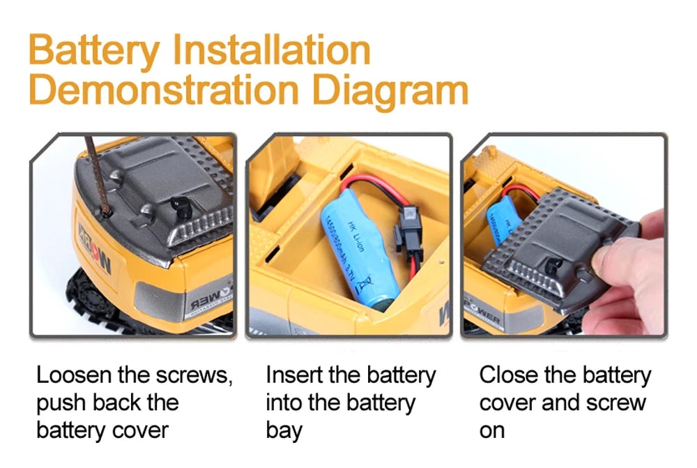 RC Excavator 2.4Ghz 6 Channel 1:24 RC Engineering Car Alloy And Plastic Excavator Boy Toy 6CH And 5CH RTR For Kid Christmas Gift