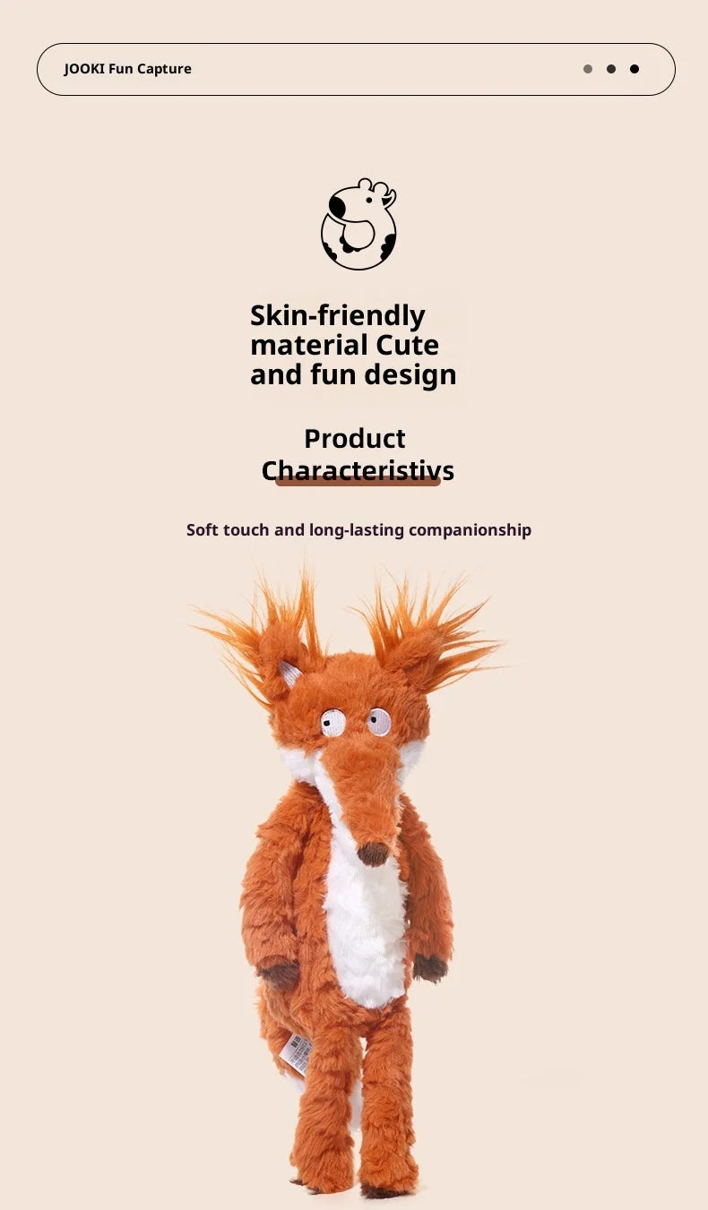 Plush Toy Can Sing Fox Doll Cute Pillow Super Soft Soothing Companion Sleeping Toy Soft Skin Friendly Exquisite Gift Pillow Doll