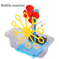 Educational bubble machine toys, children's Diy handcrafted assembly models, educational toys, children's DIY gifts