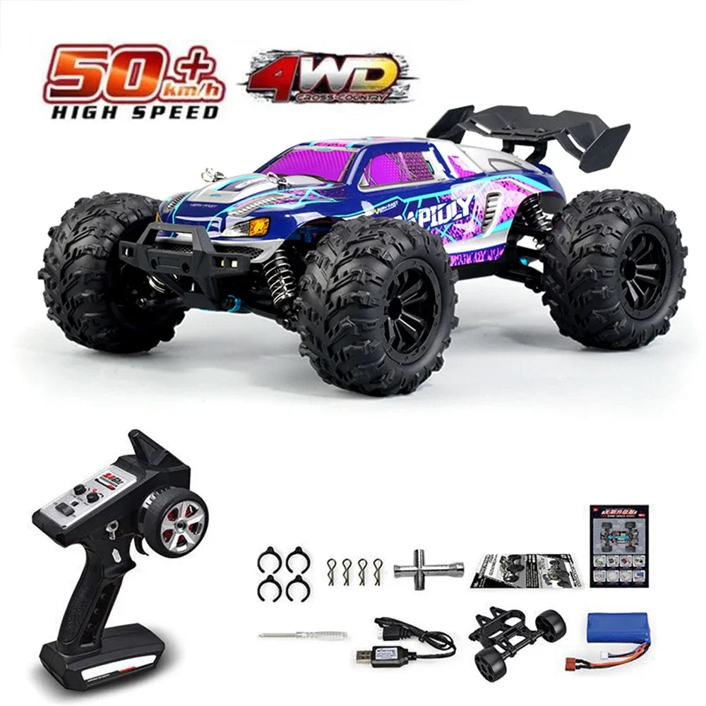 RC Car 75KM/H High Speed Racing Remote Control Car Truck for Adults 4WD Off Road Monster Trucks Climbing Vehicle Christmas Gift