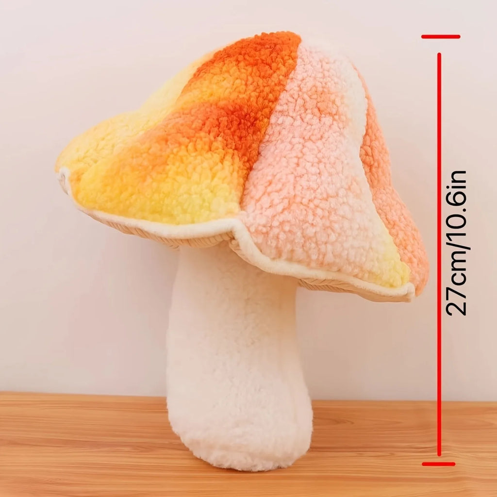 Plush Mushroom Pillow Creative and Washable Toy Cushion for Kids & Adults Simulation Mushuroom Plush Toy Birthday Gifts for Kids