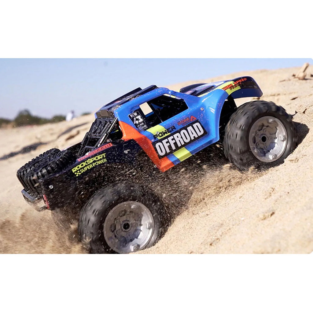 RC Off Road Car 1/14 Stunt Vehicle 4WD Remote Control Amphibious Waterproof Pickup Truck 7.4V Battery RTR Crawler Car Model
