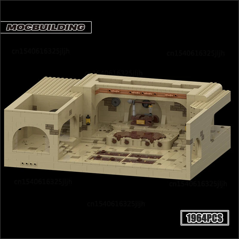 UCS Movie Scene Beast Moc Building Blocks Pit Model Room Set Technology Bricks DIY Assembly Collection Display Toys Xmas Gifts