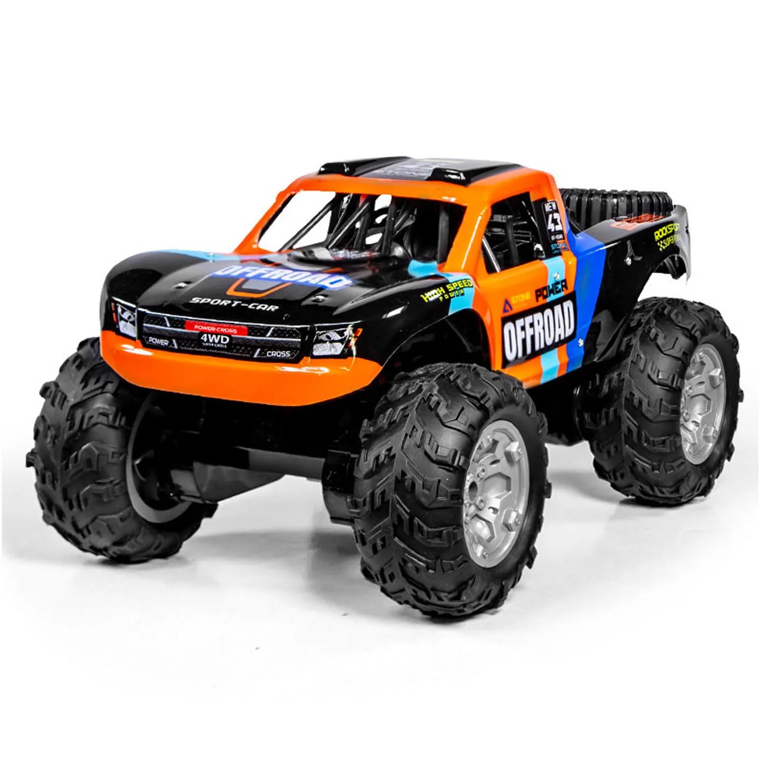 RC Off Road Car 1/14 Stunt Vehicle 4WD Remote Control Amphibious Waterproof Pickup Truck 7.4V Battery RTR Crawler Car Model
