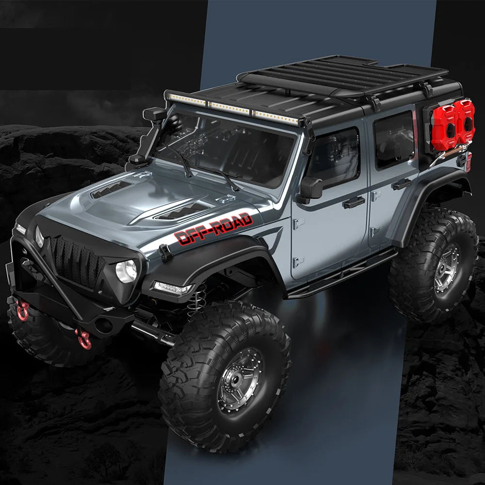 RC Car 1/10 HB RTR  Remote Control Vehicle 2.4G Full Proportional Rock Crawler LED Light 4WD Off-Road Climbing Truck Toys Gifts