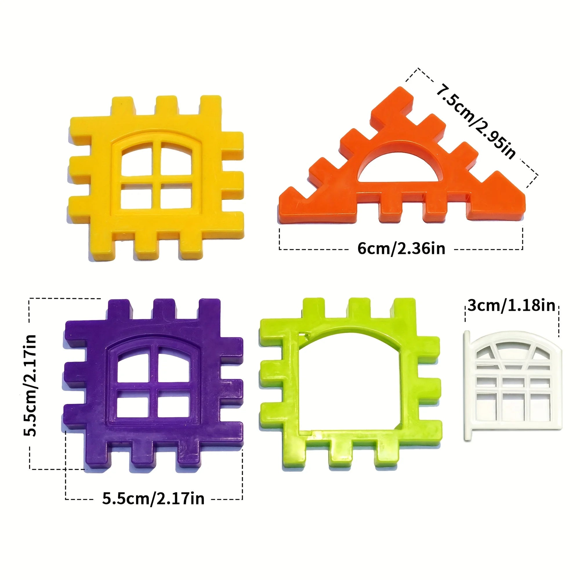 100-Piece Educational Colorful Building Block Set - A Great Gift for Beginners to Foster Creative Games and Skill Development