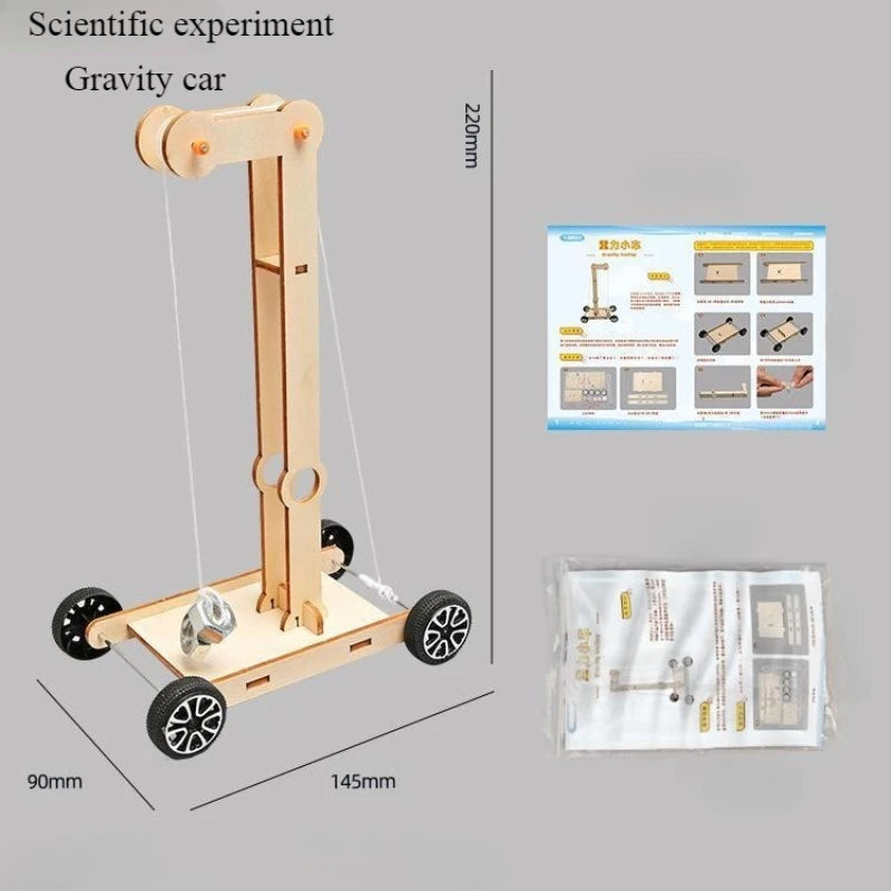 Educational bubble machine toys, children's Diy handcrafted assembly models, educational toys, children's DIY gifts