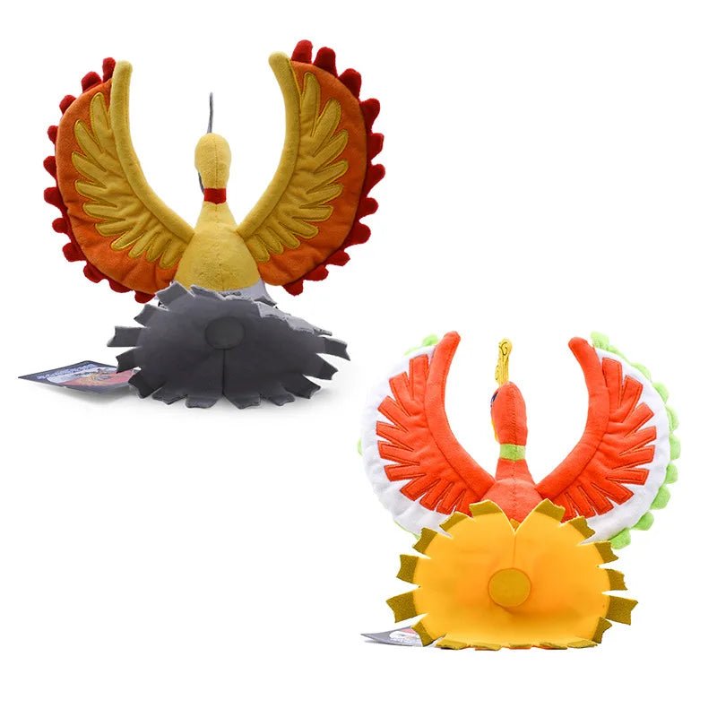Pokemon Plush Galarian Articuno Galarian Zapdos Pidgeotto Zapdos Volcarona Shiny Ho-Oh Vivillon Moltres Soft Stuffed Toys