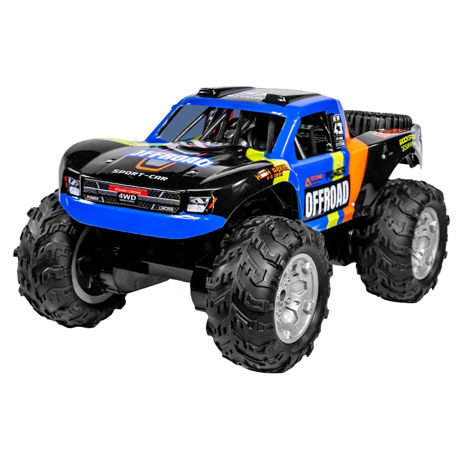 RC Off Road Car 1/14 Stunt Vehicle 4WD Remote Control Amphibious Waterproof Pickup Truck 7.4V Battery RTR Crawler Car Model