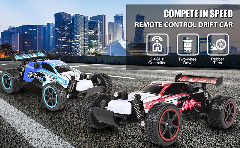 1:20 RC Car 20km/h High Speed Car Radio Controled Machine  Remote Control Car Toys For Children Kids XMAS Gifts RC Drift