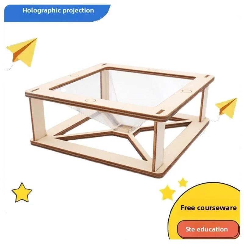 DIY 3D Projector Science Toys Tecnologia STEM Kit Experimental Tool Teaching Aids for Kids Learning Educational School Supply