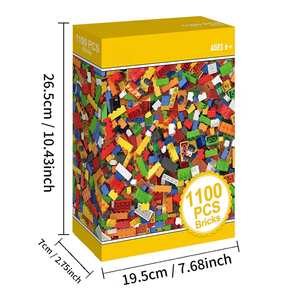 DIY creative building blocks set City classic building blocks assemble boys and girls birthday gift children's educational toys