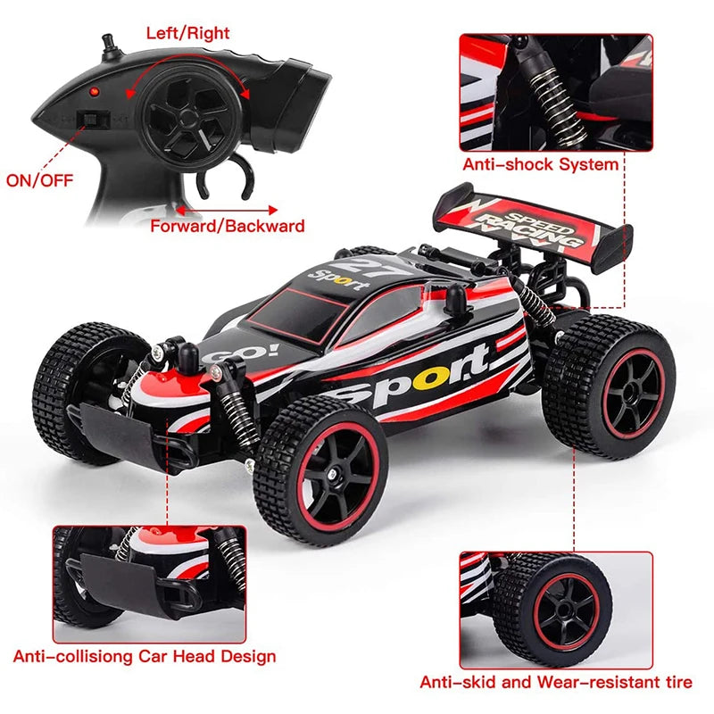 1:20 RC Car 20km/h High Speed Car Radio Controled Machine  Remote Control Car Toys For Children Kids XMAS Gifts RC Drift