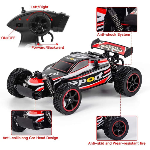 1:20 RC Car 20km/h High Speed Car Radio Controled Machine  Remote Control Car Toys For Children Kids XMAS Gifts RC Drift