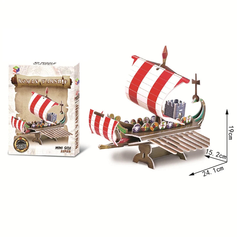 Educational Toys 3D Jigsaw Puzzles Toys Children Intellectual Development  Worlds Famous Building Construction 3D Puzzles Toy