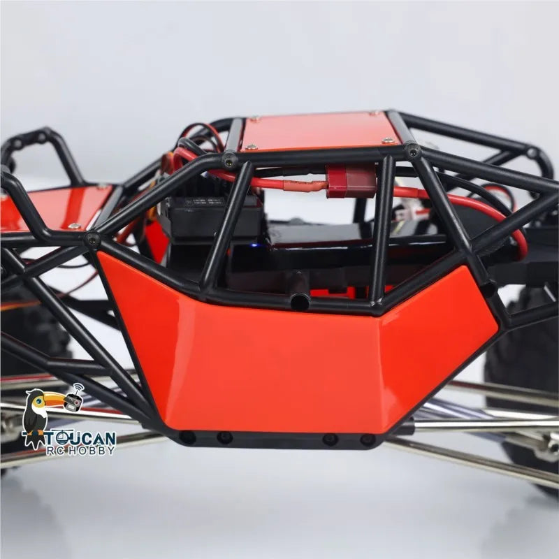 RTR Toys 1/10 Scale RC Off-road Car 4*4 Radio Control Ready to Run Rock Crawler Electric Painted Finished Truck for Gift TH24039