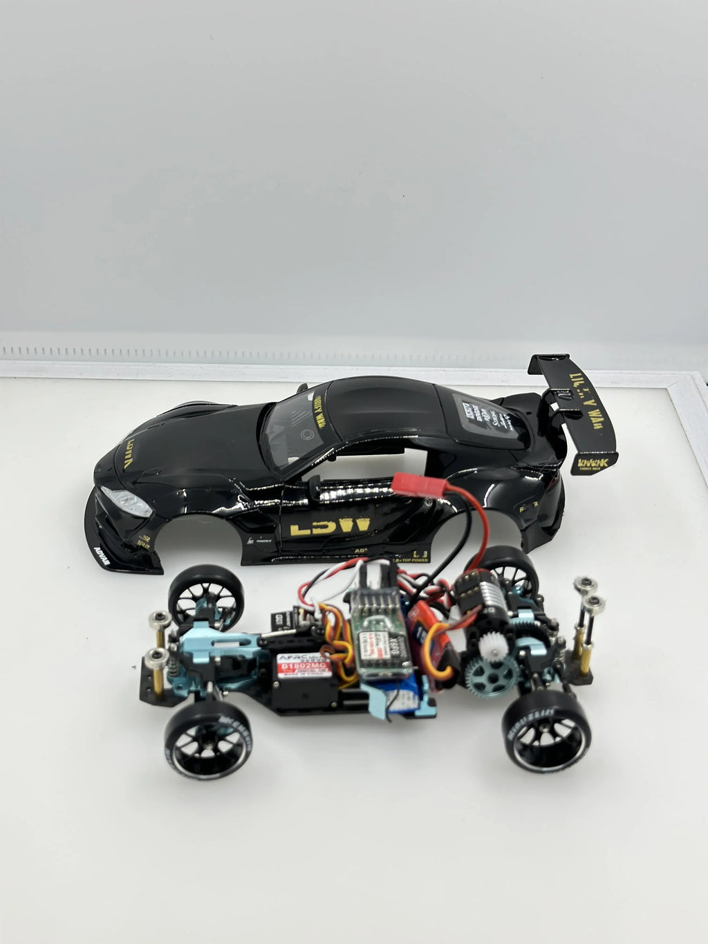 RC RWD Drift Racing Car 1/24 1/28 RTR Version with Brushless ESC Motor Electronics