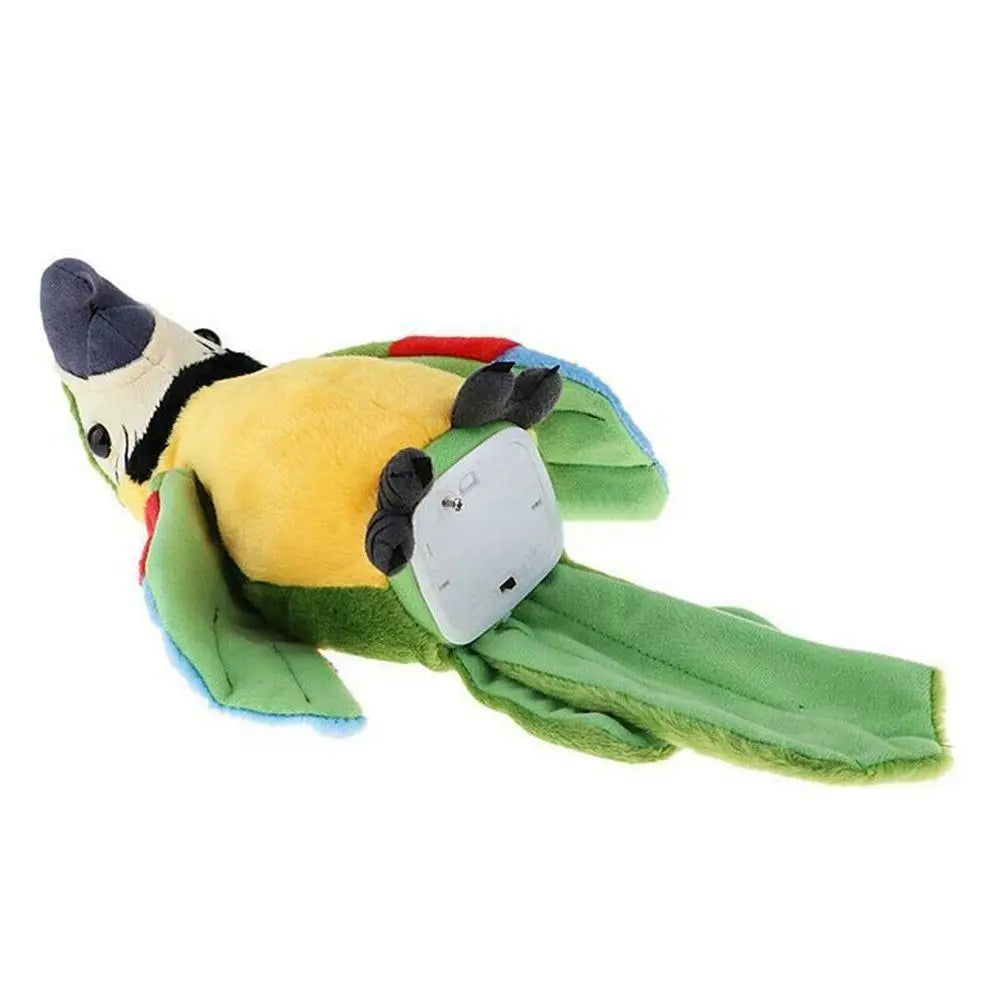 Plush Moves Your Voice Repeat Imitates Voice Gift Parrot Toys Talking Birds Fun Toys