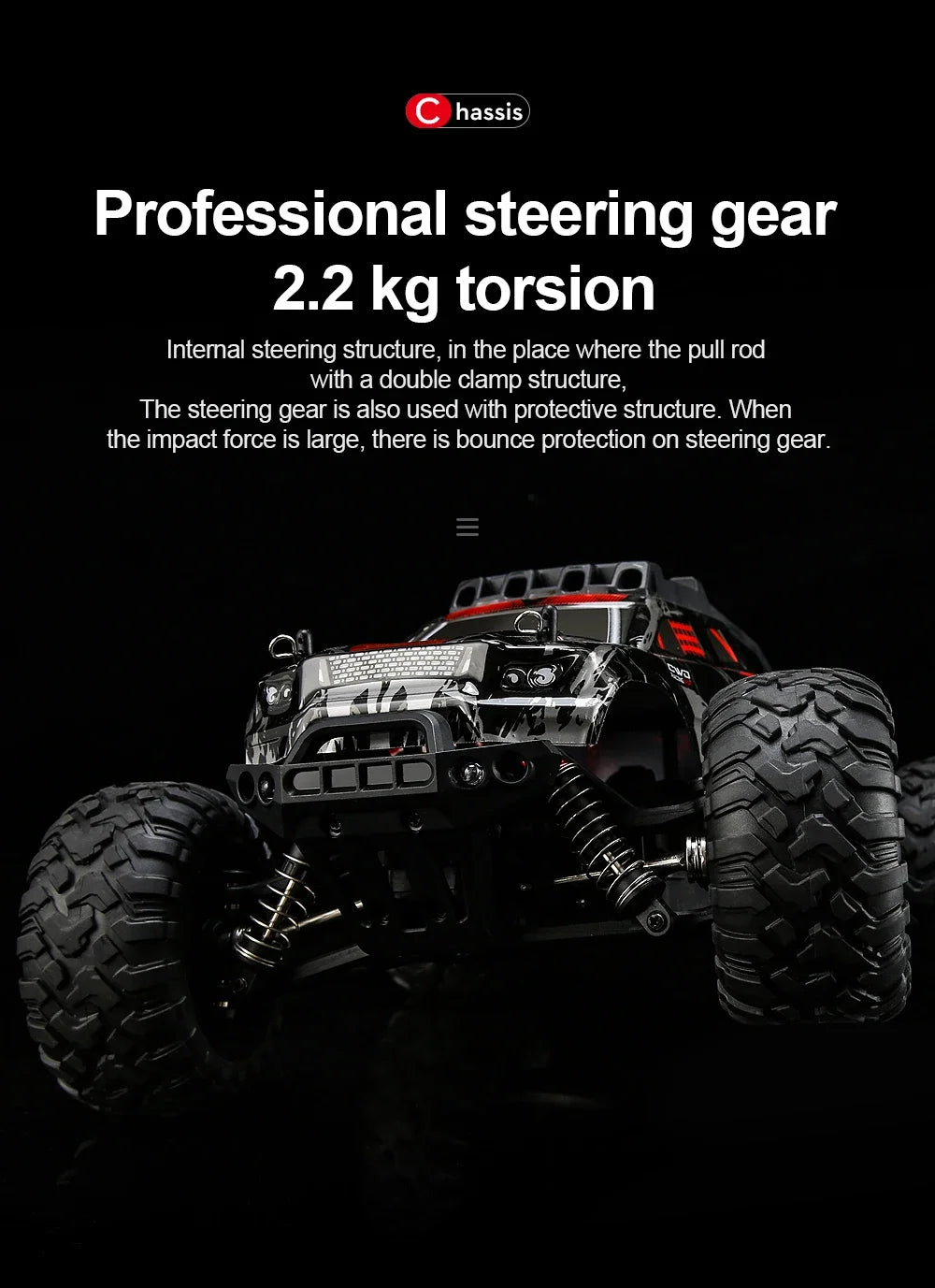 RC Cars Max 33KM/H High Speed 1:14 RC Truggy 4WD Off-Road Remote Control Truck IPX6 Waterproof All Terrain Electric Car Toy Gift