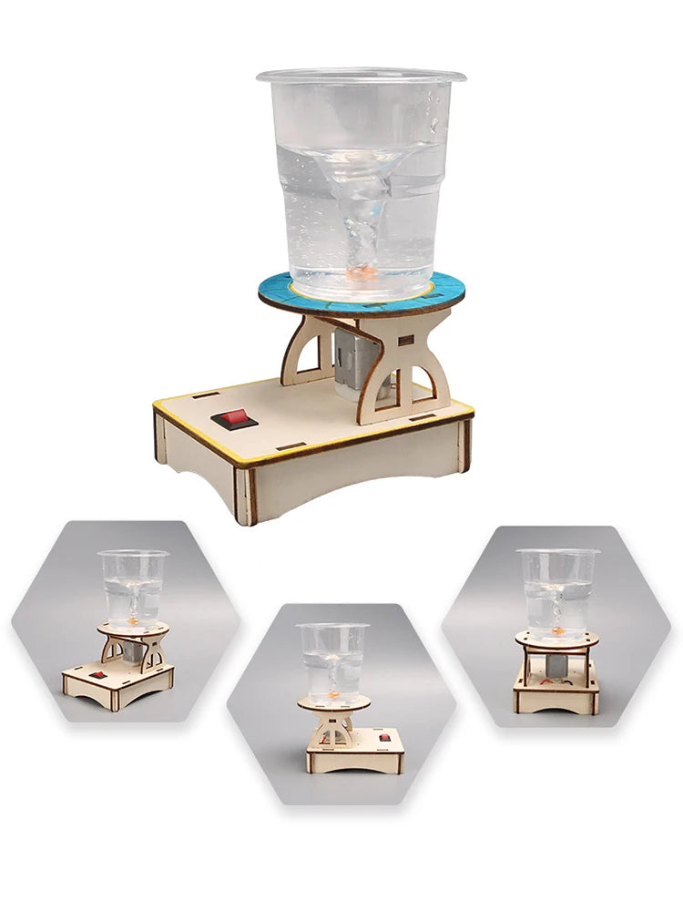 Kids Science Toys DIY STEM Technological Physics Learning Kit Funny Electric Eddy Simulation Teaching Aids Educational Toys