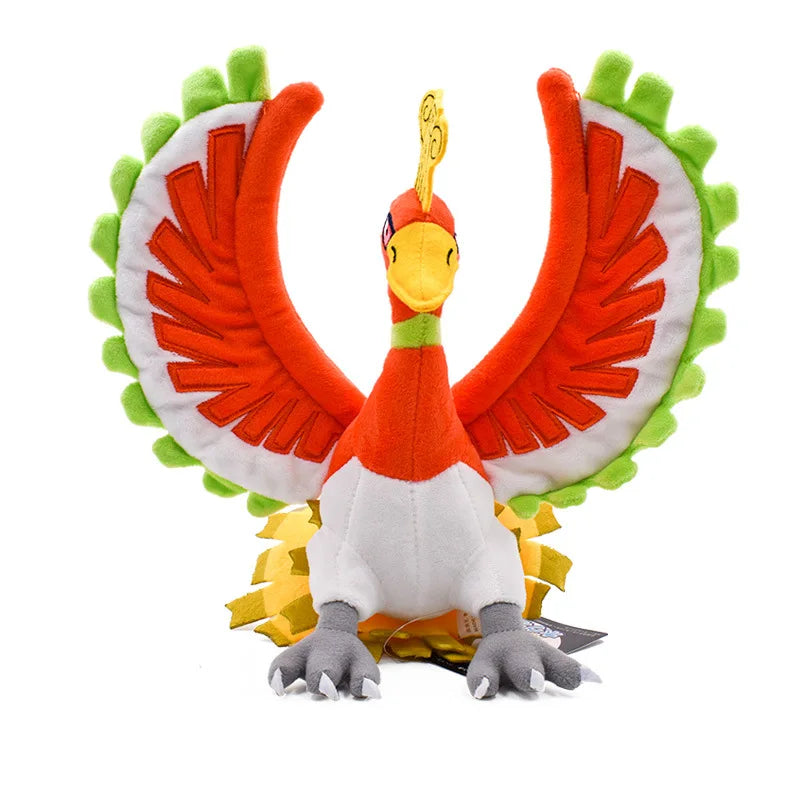 Pokemon Plush Galarian Articuno Galarian Zapdos Pidgeotto Zapdos Volcarona Shiny Ho-Oh Vivillon Moltres Soft Stuffed Toys