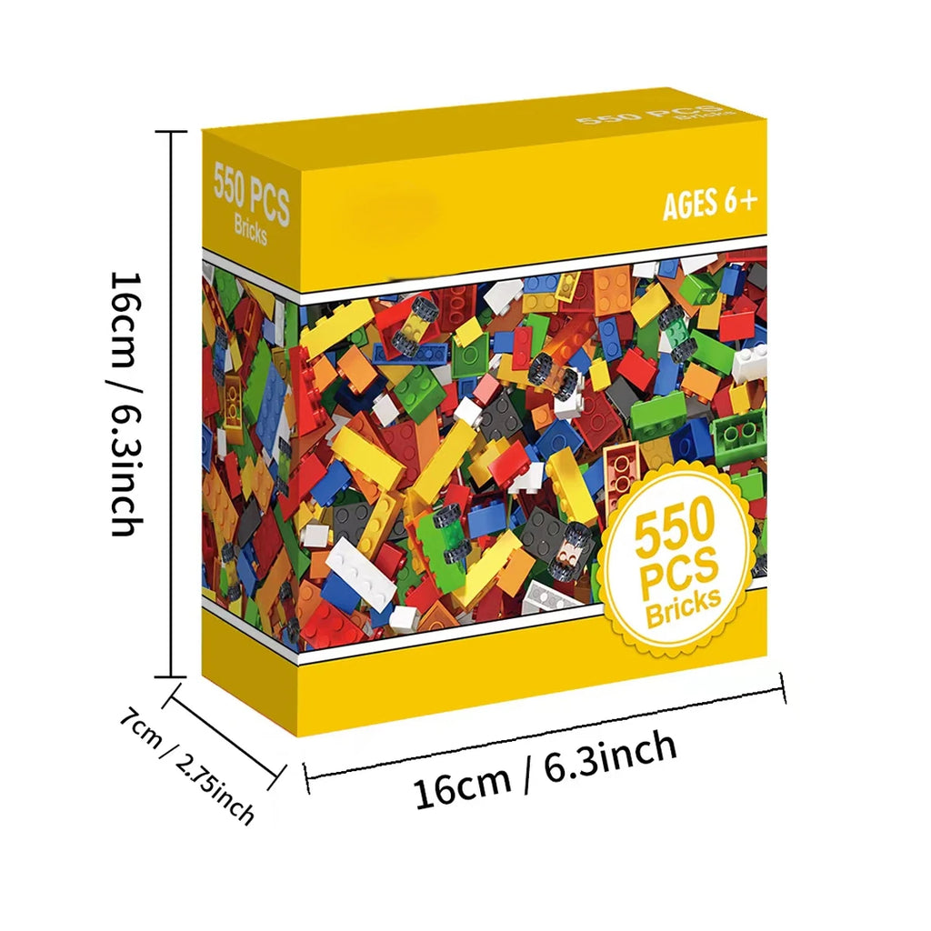 DIY creative building blocks set City classic building blocks assemble boys and girls birthday gift children's educational toys