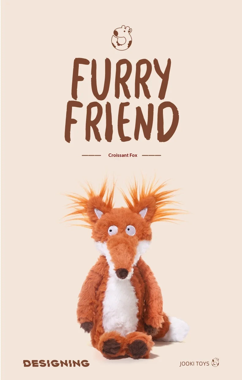 Plush Toy Can Sing Fox Doll Cute Pillow Super Soft Soothing Companion Sleeping Toy Soft Skin Friendly Exquisite Gift Pillow Doll