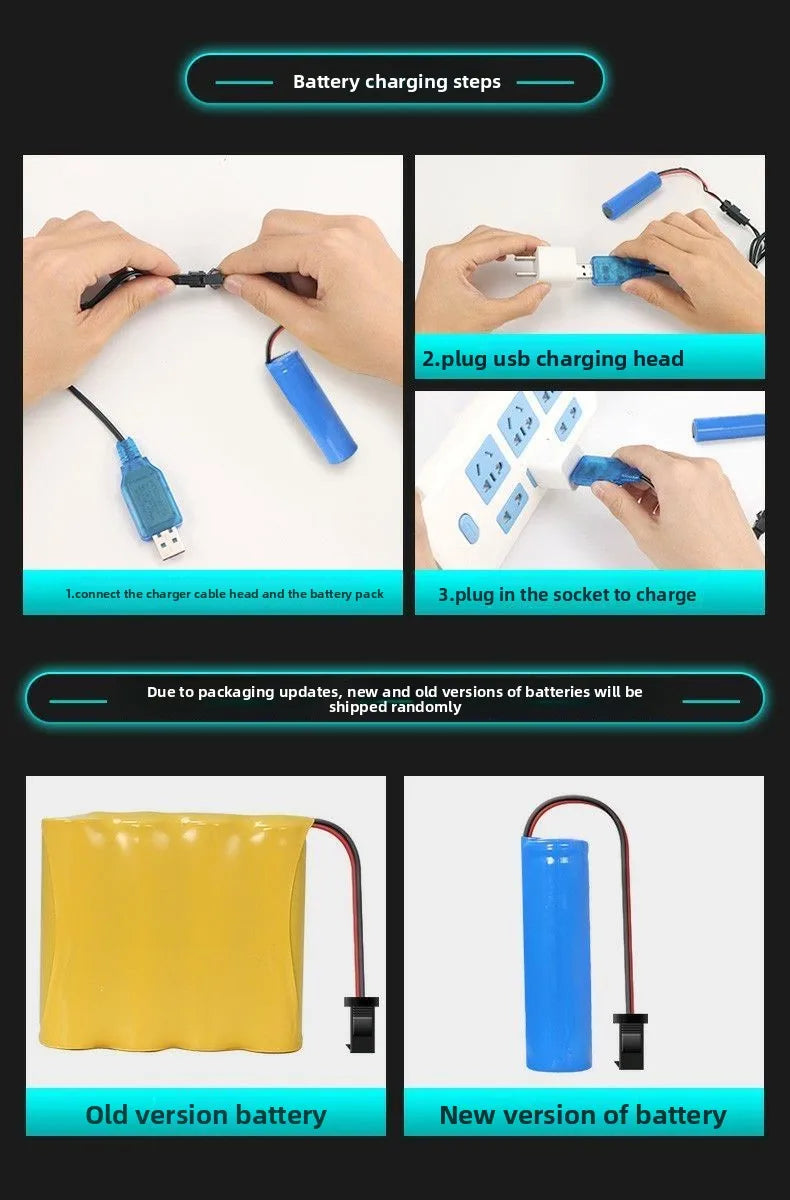 Transform Storm RC Car – Electric Rechargeable Robot | Unisex Toy for Ages 3-6 & 8+