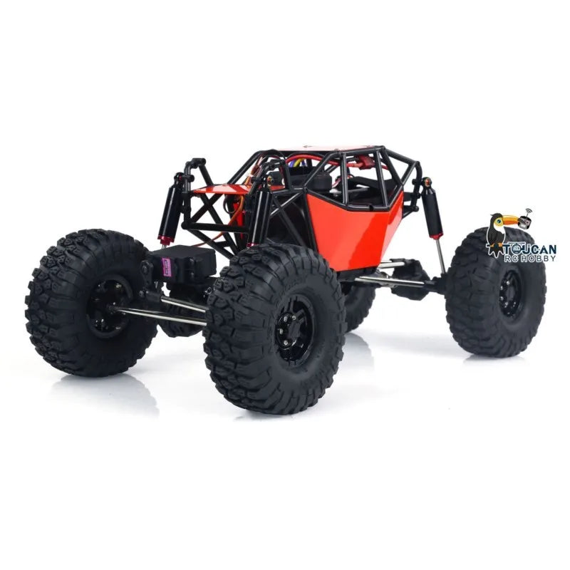 RTR Toys 1/10 Scale RC Off-road Car 4*4 Radio Control Ready to Run Rock Crawler Electric Painted Finished Truck for Gift TH24039