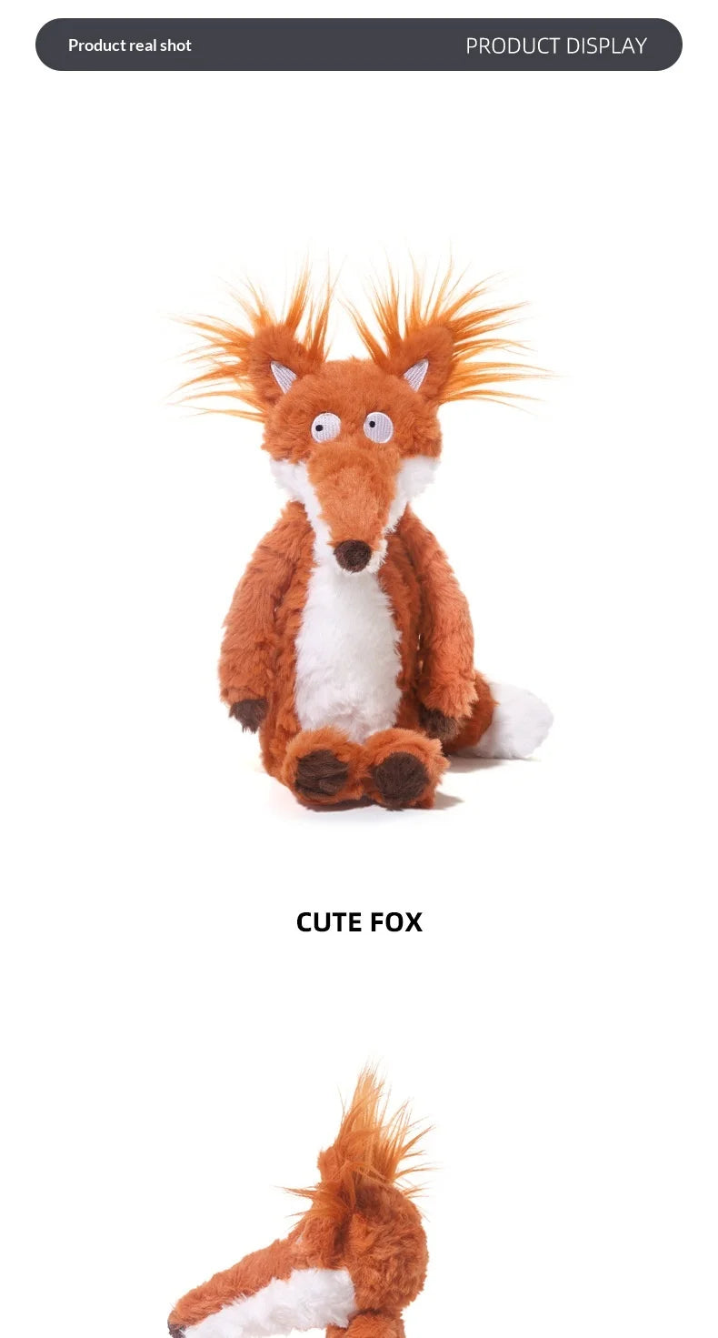 Plush Toy Can Sing Fox Doll Cute Pillow Super Soft Soothing Companion Sleeping Toy Soft Skin Friendly Exquisite Gift Pillow Doll