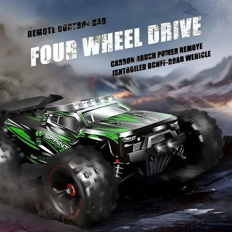 RC Car 85KM/H or 50KM/H 4WD 1:16 LED brushless remote control car High-speed drift racing car - a Christmas gift for children