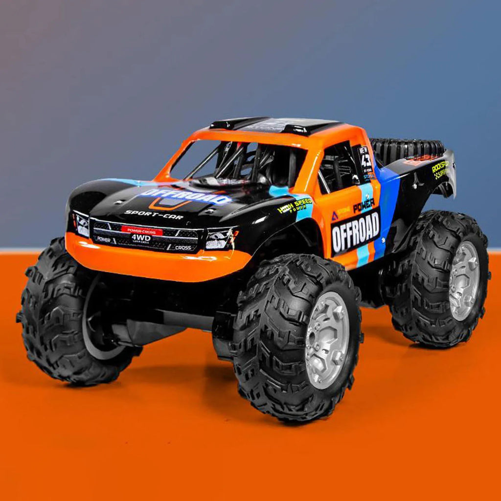 RC Off Road Car 1/14 Stunt Vehicle 4WD Remote Control Amphibious Waterproof Pickup Truck 7.4V Battery RTR Crawler Car Model