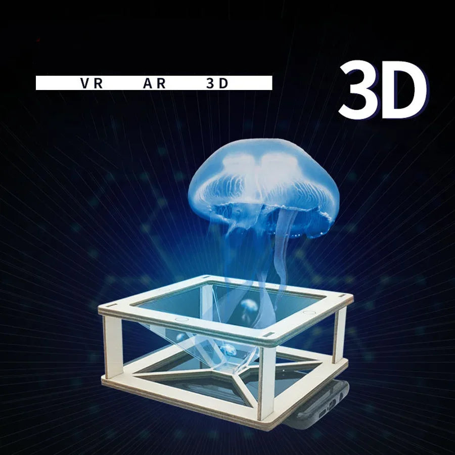 DIY 3D Projector Science Toys Tecnologia STEM Kit Experimental Tool Teaching Aids for Kids Learning Educational School Supply
