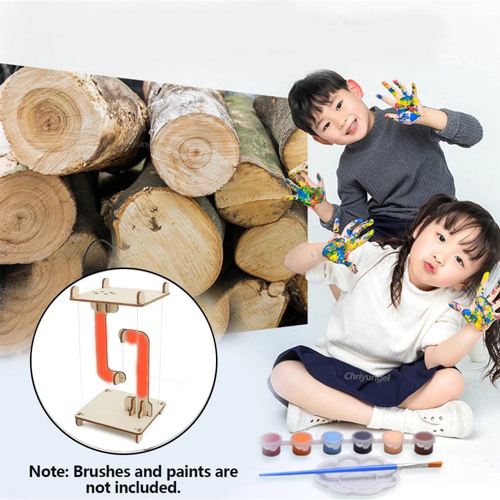 STEM Toys Science Technology DIY Anti Gravity Tensegrity Structure Floating Table Model Toy Physical Teaching Aid Kid Child Gift