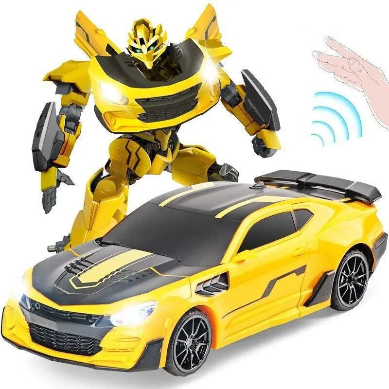 Transform Storm RC Car – Electric Rechargeable Robot | Unisex Toy for Ages 3-6 & 8+