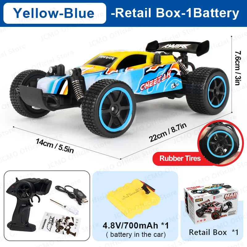 1:20 RC Car 20km/h High Speed Car Radio Controled Machine  Remote Control Car Toys For Children Kids XMAS Gifts RC Drift