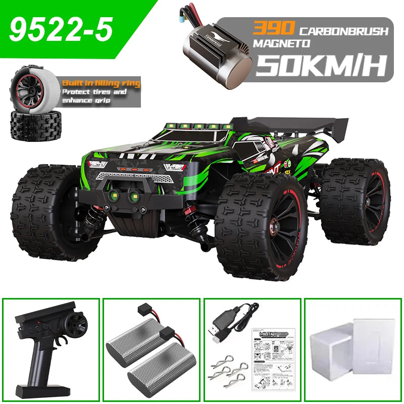 RC Car 85KM/H or 50KM/H 4WD 1:16 LED brushless remote control car High-speed drift racing car - a Christmas gift for children