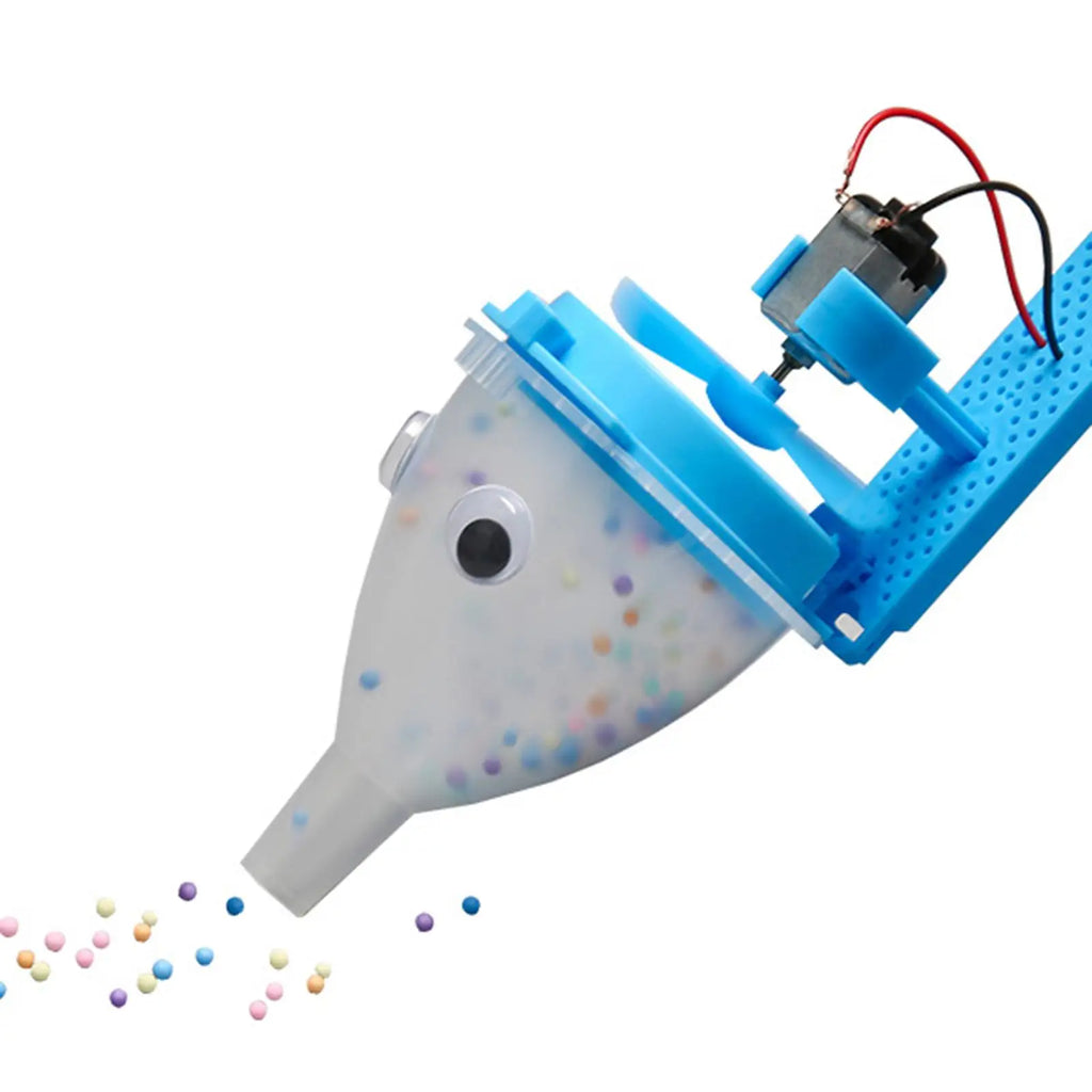 DIY Vacuum Cleaner Toy Stem Toys Early Learning Assembled Physics Experiment Science Project for Boys Girls Children Gift