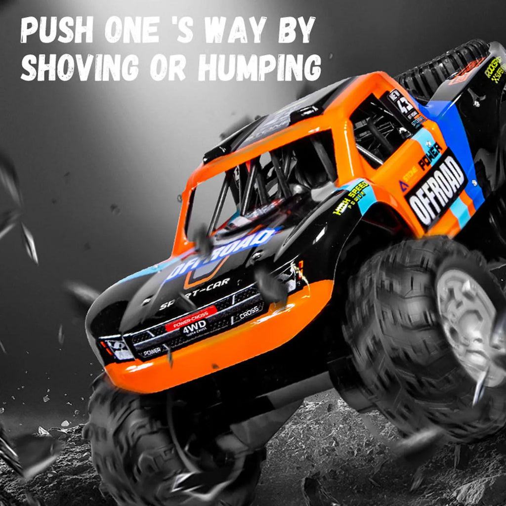 RC Off Road Car 1/14 Stunt Vehicle 4WD Remote Control Amphibious Waterproof Pickup Truck 7.4V Battery RTR Crawler Car Model