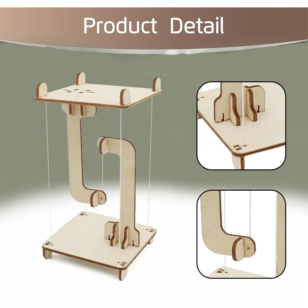 STEM Toys Science Technology DIY Anti Gravity Tensegrity Structure Floating Table Model Toy Physical Teaching Aid Kid Child Gift