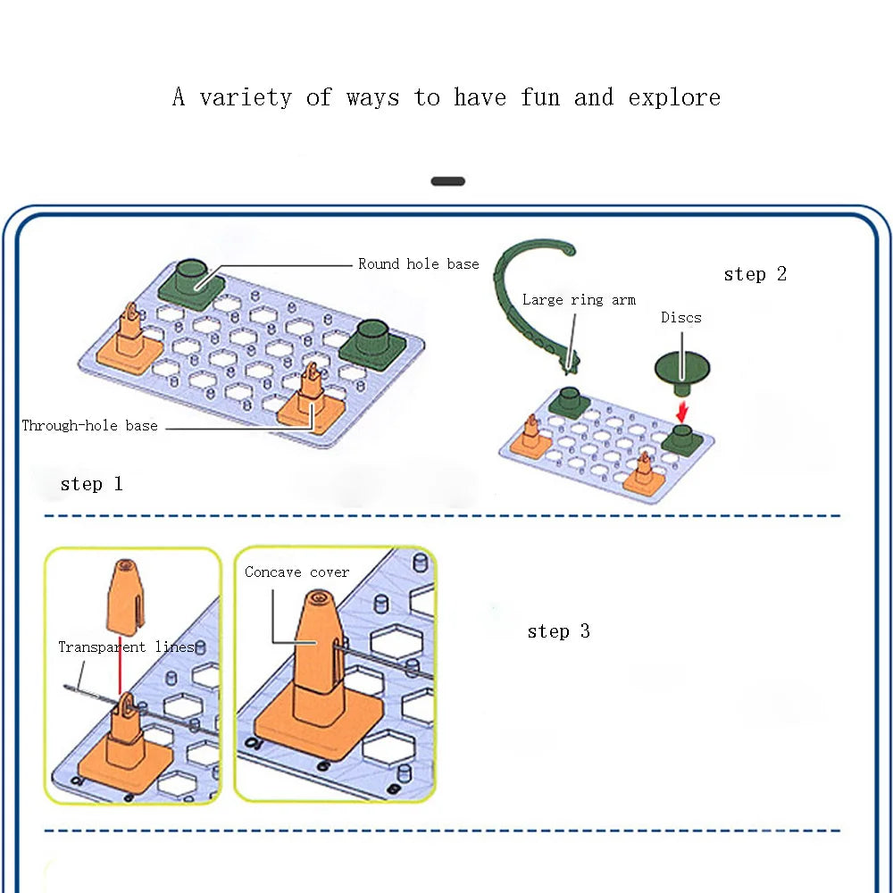 STEM Science Kits for Kids DIY Assembly Circuit Toy Space Gyro Tecnología Physic Science Experiments Kits Learning Toys