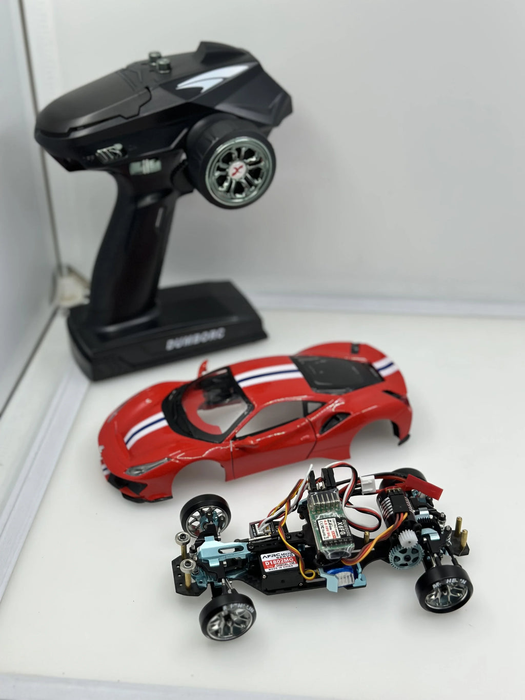 RC RWD Drift Racing Car 1/24 1/28 RTR Version with Brushless ESC Motor Electronics