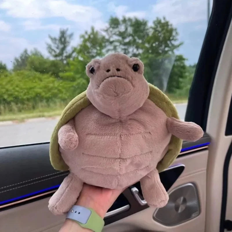 Plush Doll Turtle Animal Series Cute Plush Toys in Stock Simulation Doll Comfortable Touch Warm Heart Healing Birthday Gifts