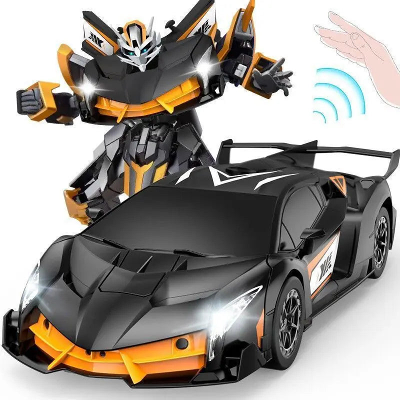 Transform Storm RC Car – Electric Rechargeable Robot | Unisex Toy for Ages 3-6 & 8+