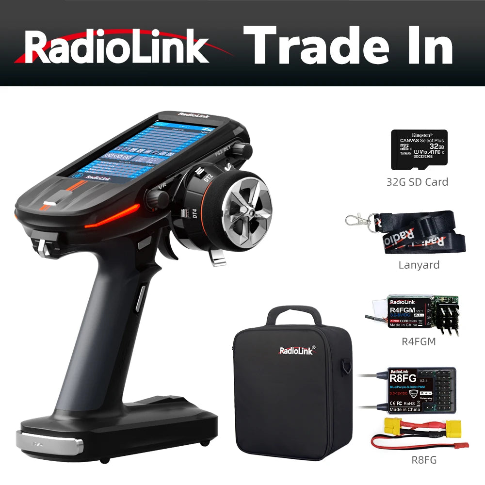 Radiolink RC8X RC Transmitter and Receiver Old to New Trade In with Radio RC4G RC4GS RC4GS V2 RC4GS V3 RC6GS RC6GS V2 RC6GS V3