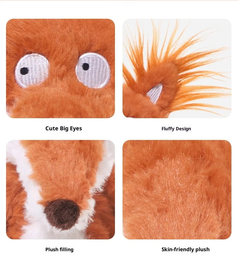 Plush Toy Can Sing Fox Doll Cute Pillow Super Soft Soothing Companion Sleeping Toy Soft Skin Friendly Exquisite Gift Pillow Doll